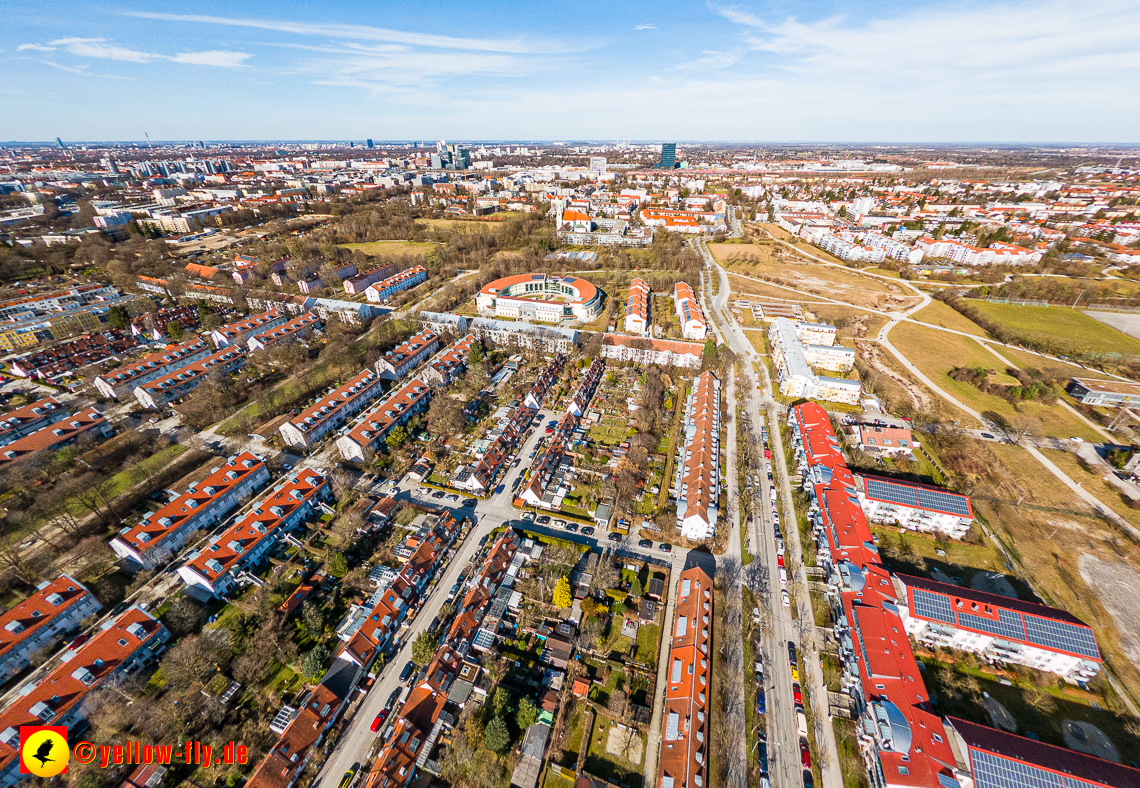 20.02.2023 - der Hachinger Bach zwischen Berg am Laim und Neuperlach
